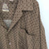 OLD SKOOL URBAN WEAR BIG SIZE ボックスグラフィック 総柄 オープンカラー半袖シャツ Street メンズ  4X